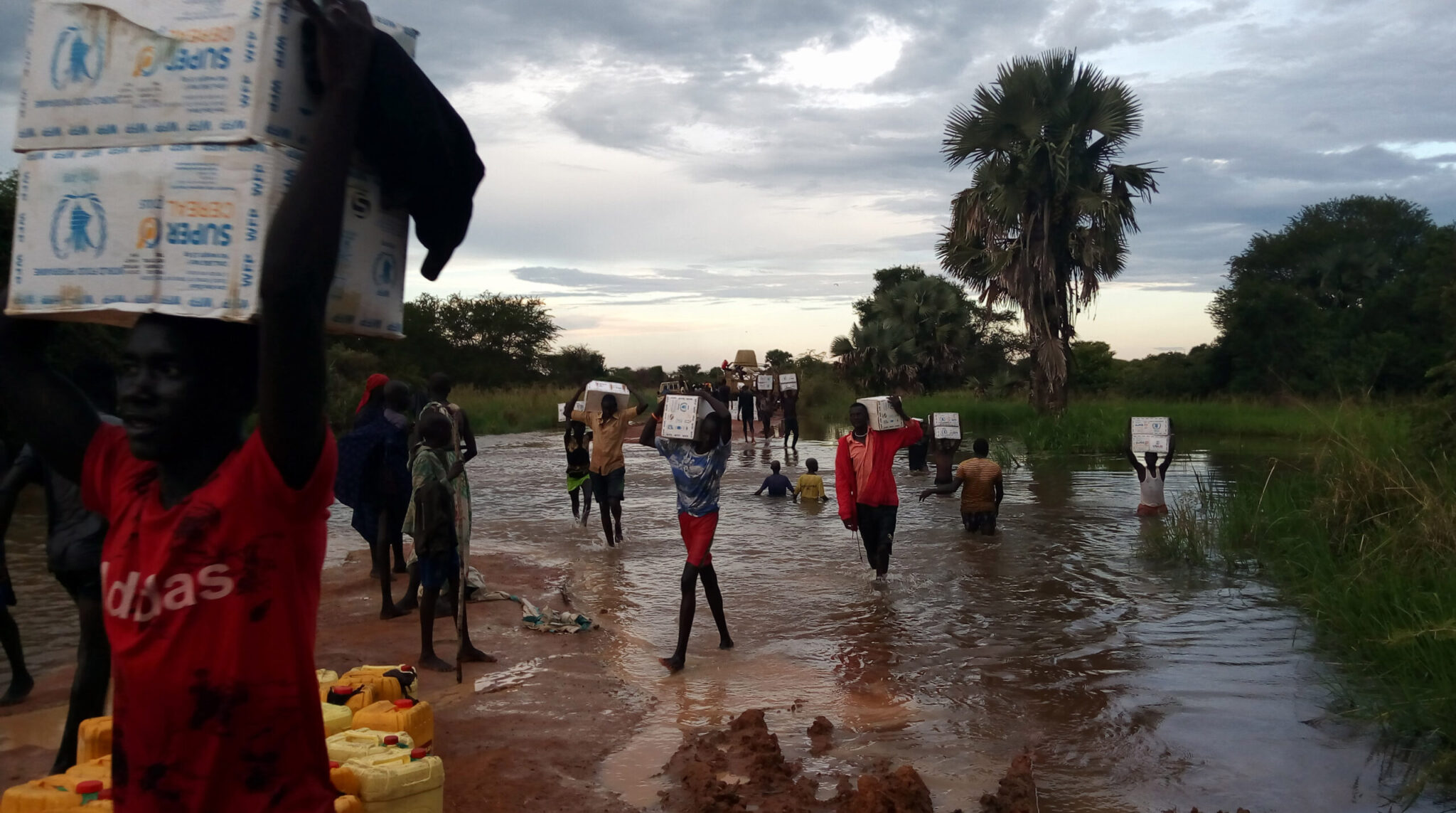 Sud Sudan resistere alle inondazioni