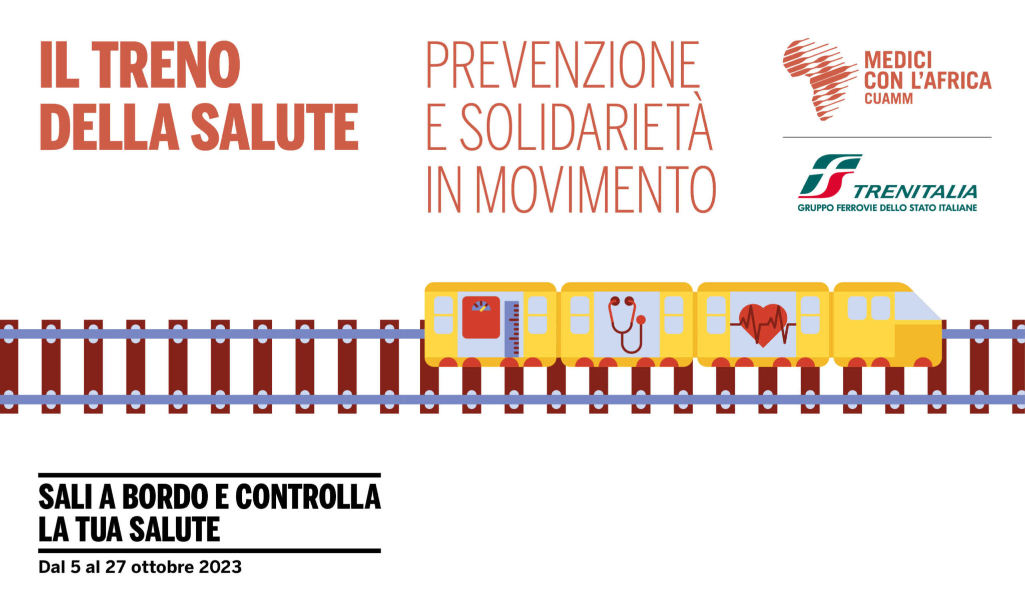 È in partenza il Treno della Salute