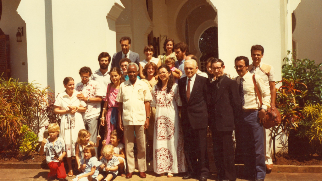 Nyerere riceve i medici Cuamm
